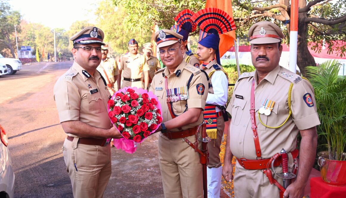 पोलीस प्रशिक्षण केंद्र , नानवीज दौंड येथील नवप्रविष्ठ चालक पोलिस शिपाई सत्र क्रमांक ४५ यांचा दीक्षांत संचालन समारंभ दिनांक २२/०३/२०२५