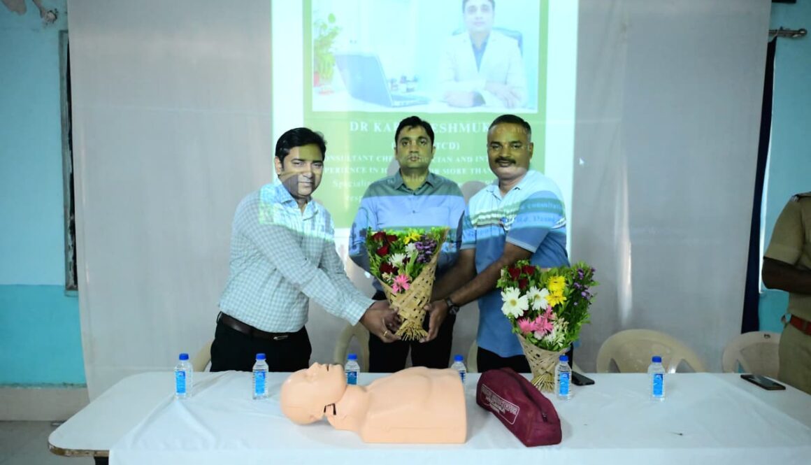 CPR (Cardio Pulmonary Resuscitation – हृदय-फुप्फुस पुनर्जीवन) ही एक तात्काळ जीव वाचविण्याची प्रक्रिया आहे. या विषयावर मार्गदर्शन करण्यात आले दिनांक ०५/०८/२०२५