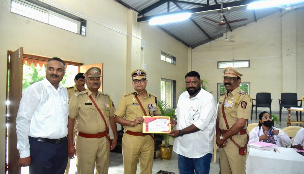 महाराष्ट्र पोलीस ७९ वा स्वातंत्र्य दिनानिमित्त सप्ताहाच्या अनुषंगाने विविध कार्यक्रमाचे आयोजन करण्यात आले.